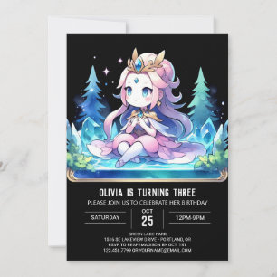 Invitación Cumpleaños de la Princesa Digital Real