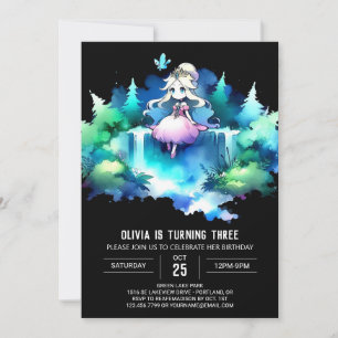 Invitación Cumpleaños de la princesa dulce