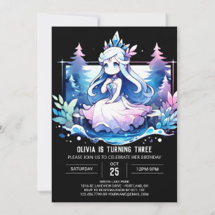 Invitación Cumpleaños de la Princesa Encantada