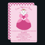 Invitación Cumpleaños de la Princesa Kitty Kids<br><div class="desc">Celebra el día especial de tu princesa con este diseño de cumpleaños de la princesa Kitty Kids. El diseño presenta un lindo gatito con un vestido de princesa con un fondo rosa claro. Lo contrario es un patrón de corazones. Puede personalizar más adelante haciendo clic en el botón "PERSONALIZAR". Artículos...</div>