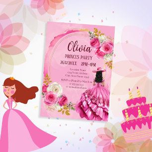 Invitación Cumpleaños de la princesa real