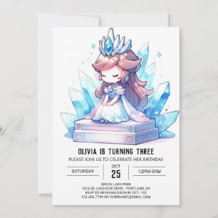 Invitación Cumpleaños de la Princesa Real Digital