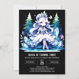 Invitación Cumpleaños de la Princesa Simple