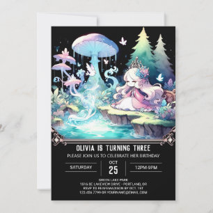 Invitación Cumpleaños de la Reina Real Princesa