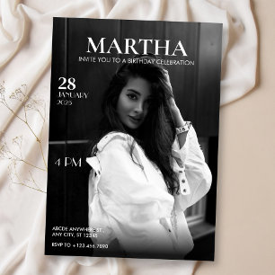 Invitación Cumpleaños de la revista Modern Photo