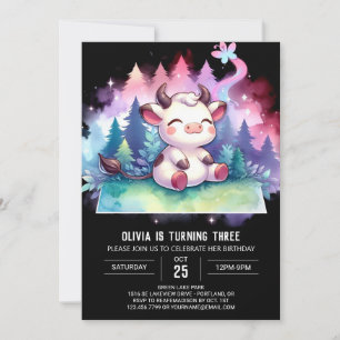 Invitación Cumpleaños de la vaca Girona