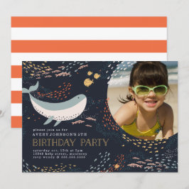 Invitación Cumpleaños de la Vida Marina