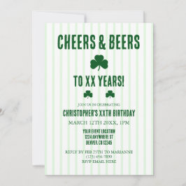Invitación Cumpleaños de las cervezas y los vítores