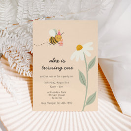 Invitación Cumpleaños de Little Bee