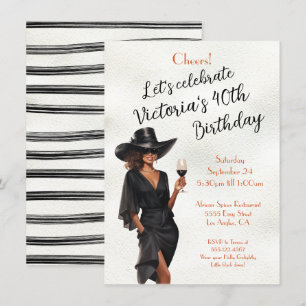 Invitación Cumpleaños de los afroamericanos LBD