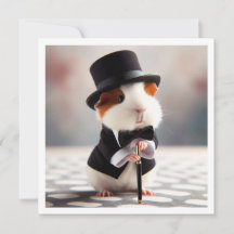 Cumpleaños de los cerdos de Guinea, corbata de cer