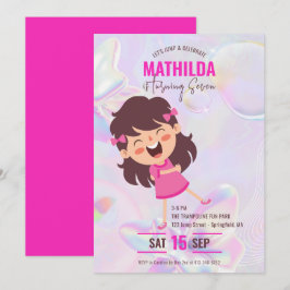 Invitación Cumpleaños de los Chicas Ópticos de Salto de la Ca