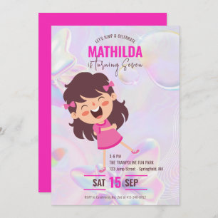 Invitación Cumpleaños de los Chicas Ópticos de Salto de la Ca