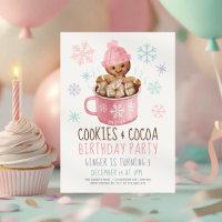 Cumpleaños de los cocineros de pan de jengibre y d