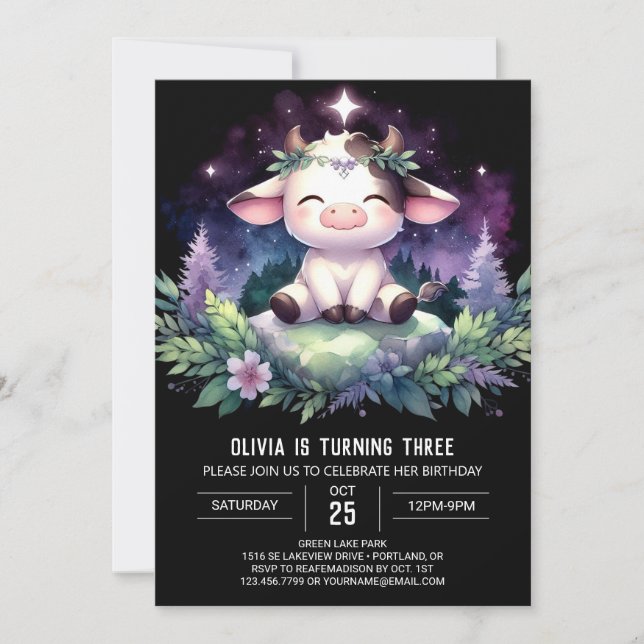 Invitación Cumpleaños de los Niños Campesinos (Anverso)