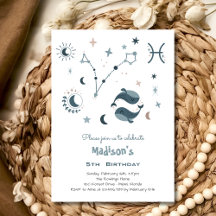 Cumpleaños de los niños de Zodiac Pisces