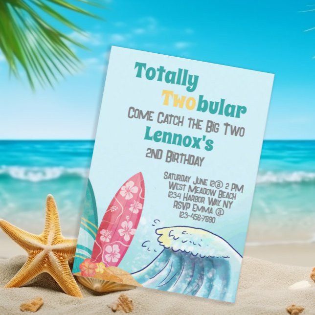 Invitación Cumpleaños de los niños Fiestas de playa totalment (Subido por el creador)