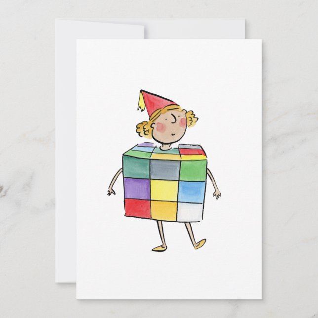 Invitación Cumpleaños De Los Ochenta (Anverso)