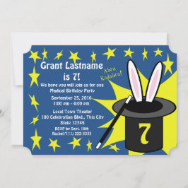 Invitación Cumpleaños de Magic Me