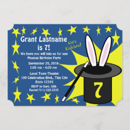 Invitación Cumpleaños de Magic Me