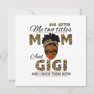 Invitación Cumpleaños de mamá y Gigi regalados por la madre d