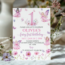 Cumpleaños de Mariposa del Jardín Floral Primero d