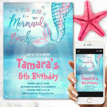 Cumpleaños de Mermaid Bash