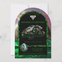 Cumpleaños de Monster Jam - Invasión Alien
