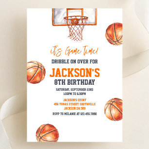 Invitación Cumpleaños de Niño Deportes Es Hora de Jugar Balon