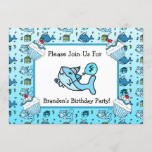 Cumpleaños de niño tiburón