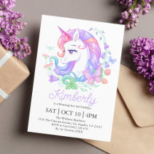 Cumpleaños de niños de todas las edades de Cute Un