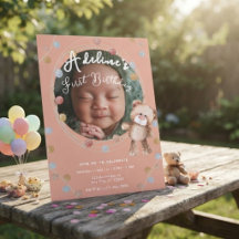 Cumpleaños de niños lindos rosado