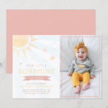 Cumpleaños de nuestra Mariposa Sunshine Little Wat