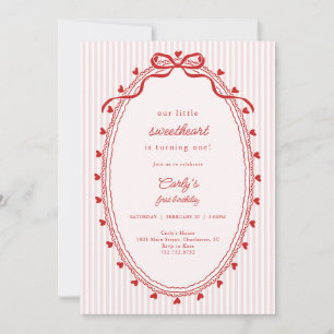 Invitación Cumpleaños de Nuestra Pequeña Dulzura