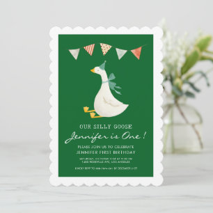 Invitación Cumpleaños de Nuestra Tonta Gansa 