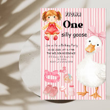 Cumpleaños de One Silly Goose 1