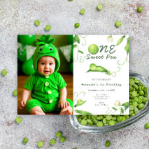 Cumpleaños de One Sweet Pea
