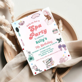 Invitación Cumpleaños de Pamper Fiesta