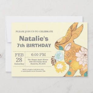 Invitación Cumpleaños de Pascua Huevo de Pascua Cumpleaños Co