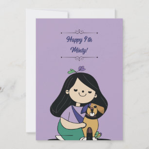 Invitación Cumpleaños de perro