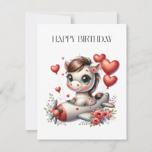 Invitación Cumpleaños de Pony Pilot