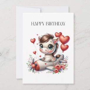 Invitación Cumpleaños de Pony Pilot