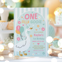 Cumpleaños de primavera de One Silly Goose