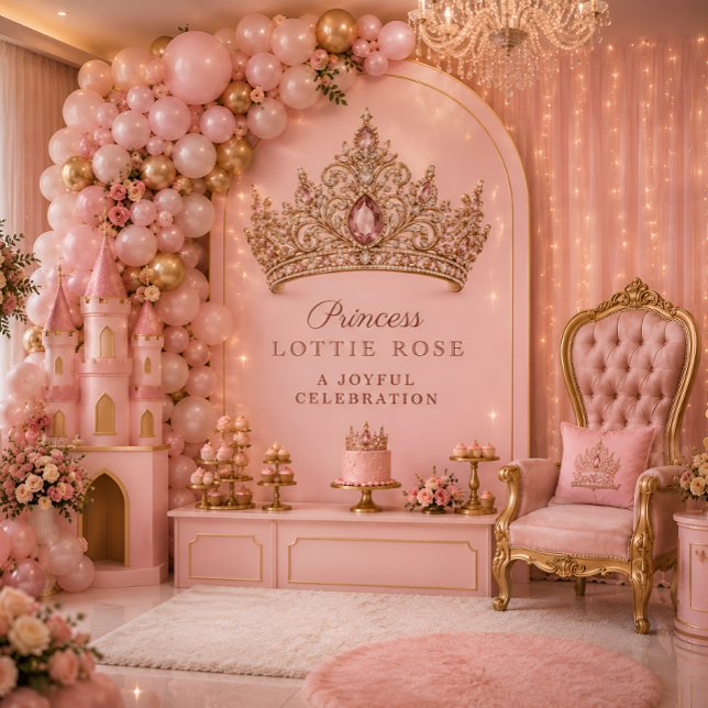 Invitación Cumpleaños de Princesa de Lujo (Subido por el creador)