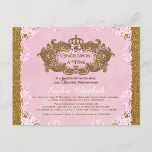 Invitación Cumpleaños de Princesa Érase una Vez