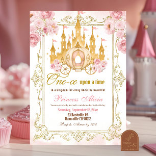 Invitación Cumpleaños de Princesa Érase Una Vez