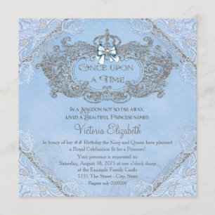 Invitación Cumpleaños de Princesa Érase una Vez