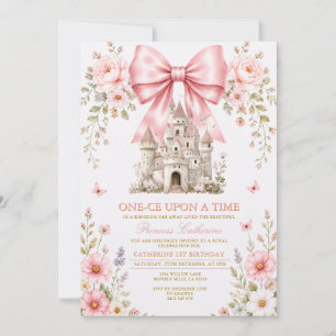 Invitación Cumpleaños de Princesa Érase Una Vez Primero