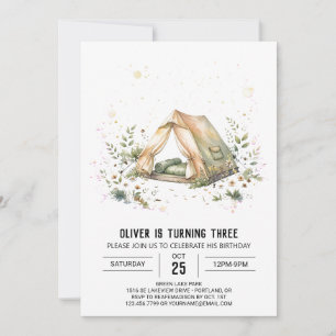Invitación Cumpleaños de rincón de libros terroso