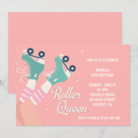 Cumpleaños de Roller Queen Retro